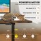 Costway Electric Height Adjustable Standing Desk, Sit to Stand Computer Workstation Home Office Desk